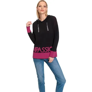 Dámská mikina Mikina Heine Schwarz/ Pink 7373610 36