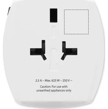 SKROSS® MUV USB AC 30W PD Tamponový tisk (max. 1 barva, 15x15mm) 1 barva 5 SIDE 4