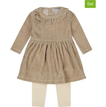 Dívčí šaty Dirkje Hellbraun/ Creme 2705437 80
