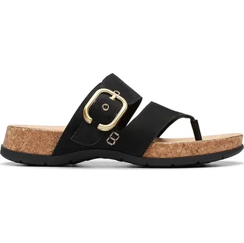 Dámské žabky Clarks Schwarz 4992504 41