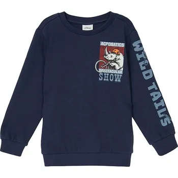 Chlapecká mikina s.Oliver Dunkelblau 630198 122