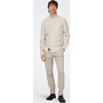 Košile ONLY & SONS Beige 398588 XL