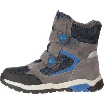Chlapecká zimní obuv Boty Lurchi Grau/ Dunkelblau 398730 34