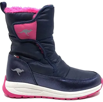 Dívčí kozačky Kangaroos Dunkelblau/ Pink/ Weiß 8694819 30