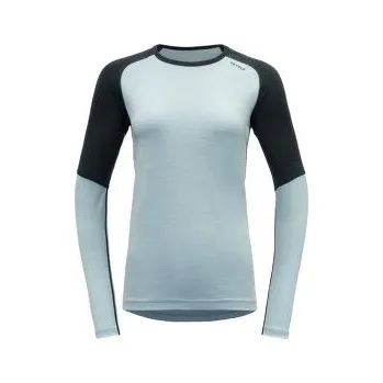 Dámské tričko Devold Jakta Merino 200 Shirt Women 317D CAMEO/INK modrá L