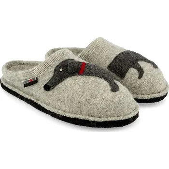 Pánské pantofle Boty HAFLINGER Grau 977381 36