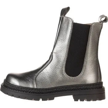 Dívčí kozačky lamino Silber 6109594 28