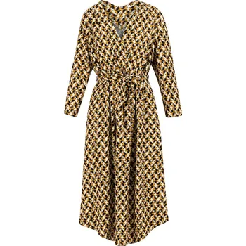 Dámské šaty Šaty Blutsgeschwister Gelb/ Schwarz 2732890 M