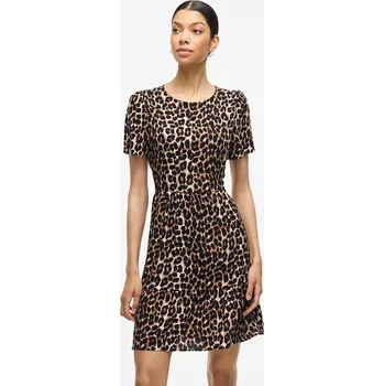 Dámské šaty Šaty Vila Beige/ Braun 4774254 36