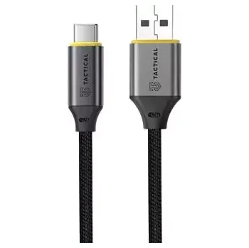 Datový kabel Tactical Fast Rope Aramid 2.0 Cable USB-A/USB-C 0.3m