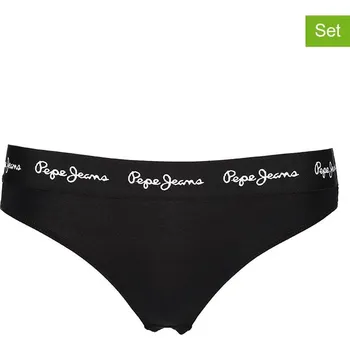 Kalhotky Kalhotky Pepe Jeans Weiß/ Schwarz 6372349 L