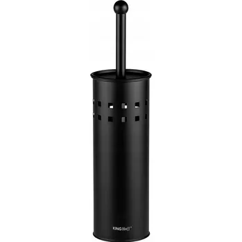 WC štětka na toaletu Kinghoff černá LOFT