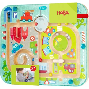 Dřevěná hračka HRAČKA PRO ROZVOJ DĚTÍ OD 2 LET MAGNETICKÁ ULICE