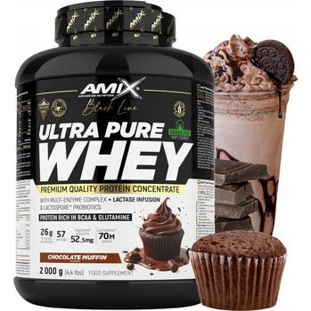 Protein Ultra Pure Whey Syrovátkový koncentrát - čokoláda 2000g