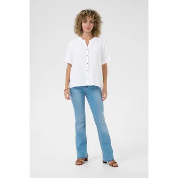 Dámská košile Košile Kaffe Weiß 4475987 S/M