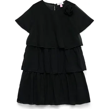 Dívčí šaty Vero Moda Girl Schwarz 7460332 152