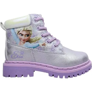 Dívčí kozačky Walt Disney Silber/ Lila 5013244 25