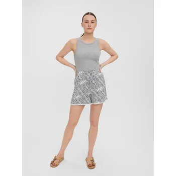 Dámské kraťasy Kraťasy Vero Moda Weiß/ Schwarz 7512907 S