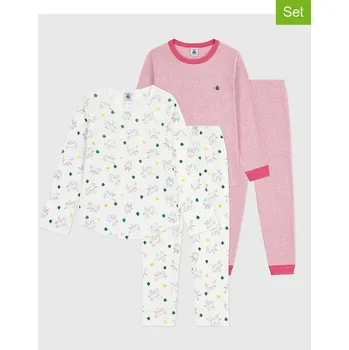 Dívčí spodní prádlo PETIT BATEAU Weiß/ Rosa 622736 86