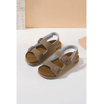 Dívčí sandály Rock & Joy Khaki 1860220 20