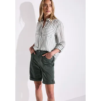 Dámské kraťasy Kraťasy Street One Dunkelgrün 4282956 W44