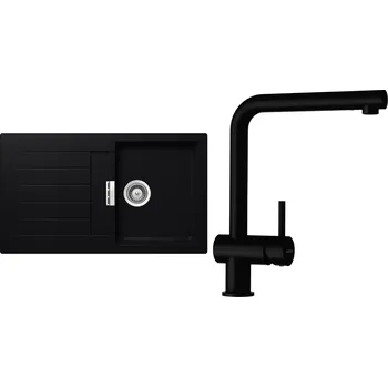 Granitový dřez Set Schock S1-1 (dřez Signus D-100 Puro + baterie Epos Puro)