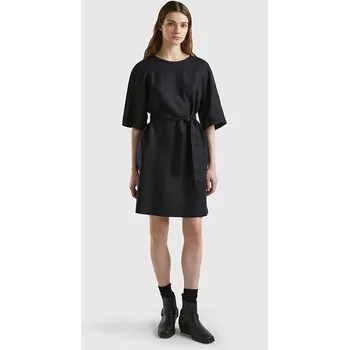 Dámské šaty Šaty Benetton Schwarz 6882281 XL
