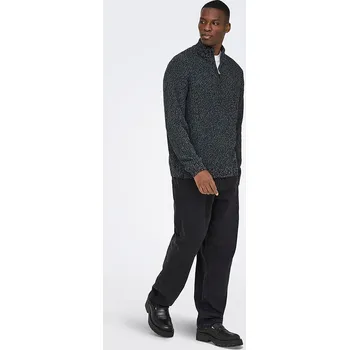 Pánský svetr Svetr ONLY & SONS Schwarz 8982511 S