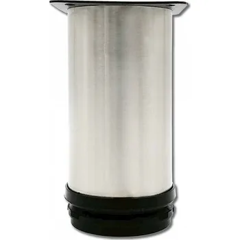 Věšák 64136 - Nožka prům. 50x100mm NEREZ (64136 - Nožka prům. 50x100mm NEREZ v povrchu nerez. Jednoduchý a funkční doplněk do interiéru.)
