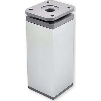 Nábytkové kování 64646 - Nožka 40x40, v.100 hliník, rektifikační (64646 - Nožka 40x40, v.100 hliník, rektifikační. Vhodné řešení pro nábytek v interiéru.)
