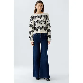 Dámské džíny Džíny Oui Dunkelblau 3247142 38