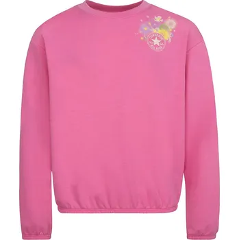 Dívčí mikina Converse Pink 7999698 128