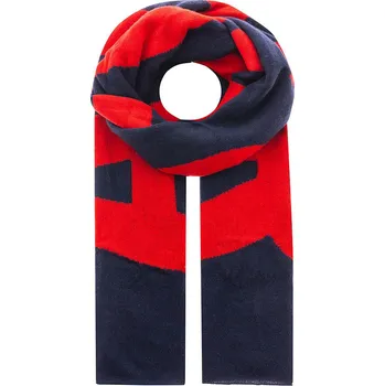 Šála Zwillingsherz Dunkelblau/ Rot 6990382 onesize