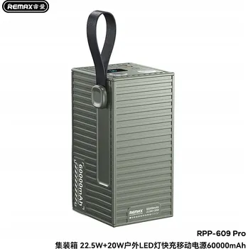 Powerbanka Powerbank Remax 60000 mAh zelený