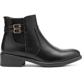 Dámské kozačky Boty C'M Schwarz 877551 36