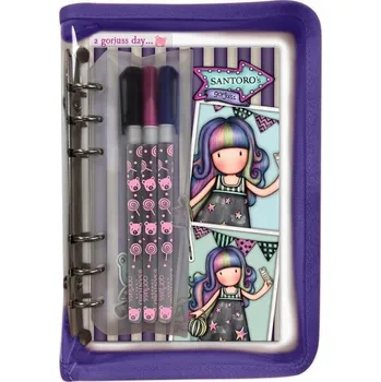 Výtvarná sada Výtvarná sada školní výbava pro prvňáčky, barevné fixy Santoro , 5 ks