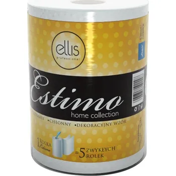 Utěrka Papírové utěrky celulóza Ellis, balení 1 ks, bílé