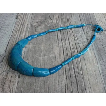 Náhrdelník Náhrdelník (tagua, tyrkys)