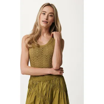 Dámské tričko Mexx Khaki 9731782 XL