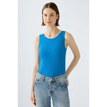 Dámské tričko Oui Blau 4506326 46