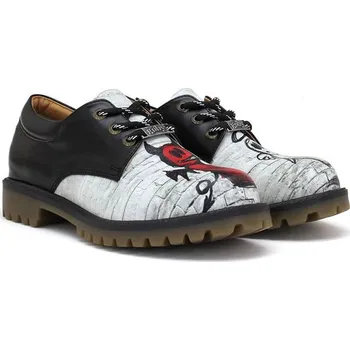 Dámské kozačky Boty Goby Schwarz/ Weiß/ Rot 6027211 36