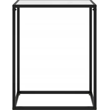 Konferenční stolek Obdélníkový stolek VidaXL 35 x 60 x 75 cm, bílý