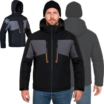 Zimní zateplená ochranná bunda Specto s kapucí s kapucí, velikost M