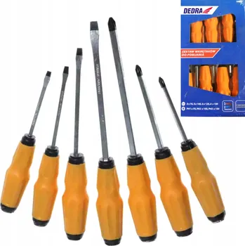 Šroubovák Dedra 0603 Sada úderových šroubováků 7 ks