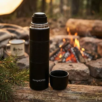 Termoska Termoska na kávu a čaj z nerezové oceli KONIGHOFFER ALPHA 0,75 l
