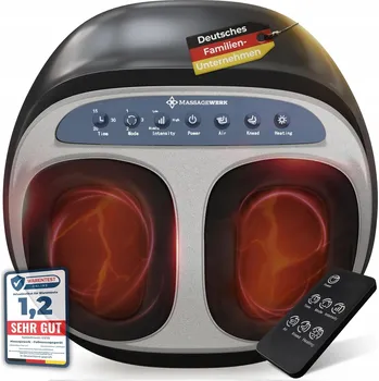 Masážní přístroj MASÁŽNÍ PŘÍSTROJ EMS PROFESIONÁLNÍ RŮZNÉ REŽIMY SHIATSU VIBRACE TOPENÍ + DÁLKOVÉ OVLÁDÁNÍ