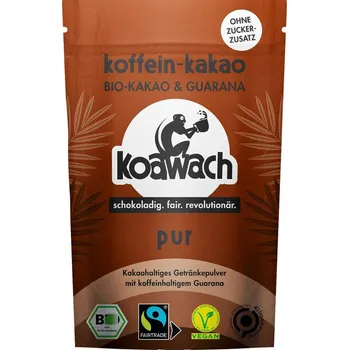 Rostlinné mléko Koawach Instantní nápoj s kofeinem kakao 100 g bio BIO VEGAN Množství: 1 ks