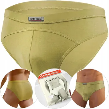 Slipy Sesto Senso Slipy zelené, velikost XXL