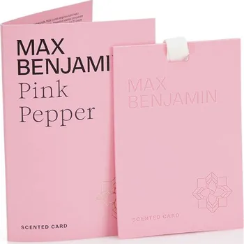 Osvěžovač vzduchu MAX BENJAMIN Pink Pepper Vonná karta