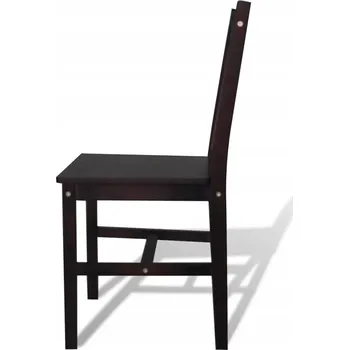 Jídelní židle Židle VidaXL umělá kůže hnědá 6 ks